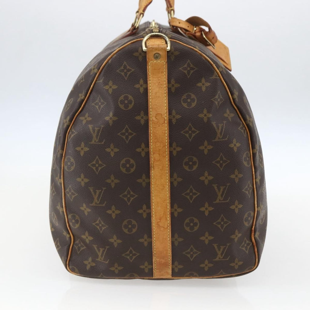 Louis Vuitton Keepall Bag Monogram Canvas Brown Canvas Travel Bag