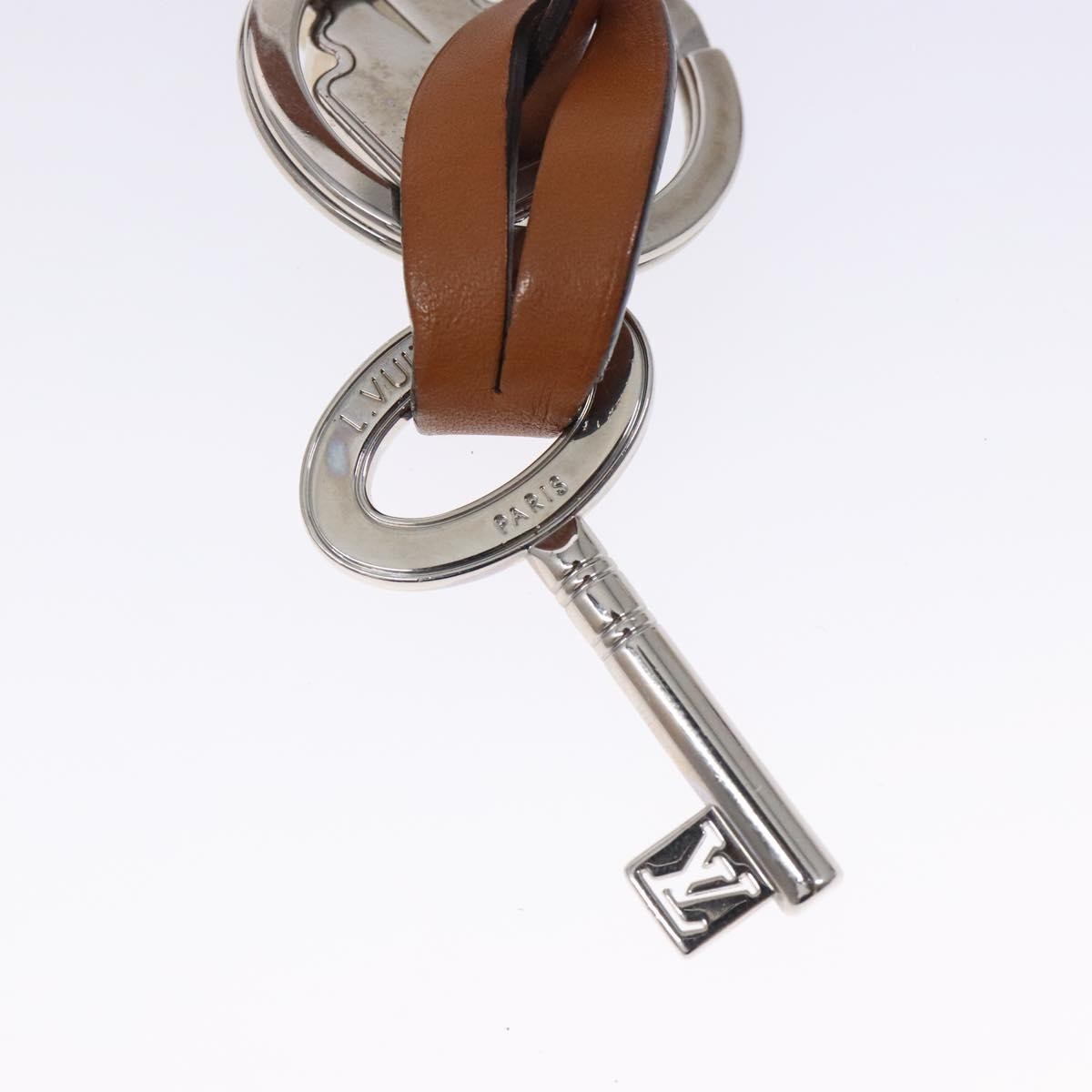 Louis Vuitton Key Chain Metal Silver Metal Charms And Keychains Accessory
