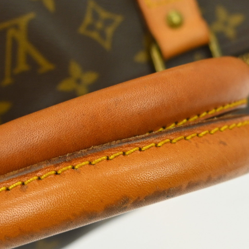 Louis Vuitton Keepall Bag Monogram Canvas Brown Canvas Travel Bag