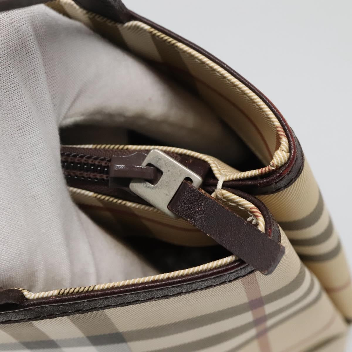 Burberry Nova Check Handbag Nova Check Canvas Beige Canvas Handbag