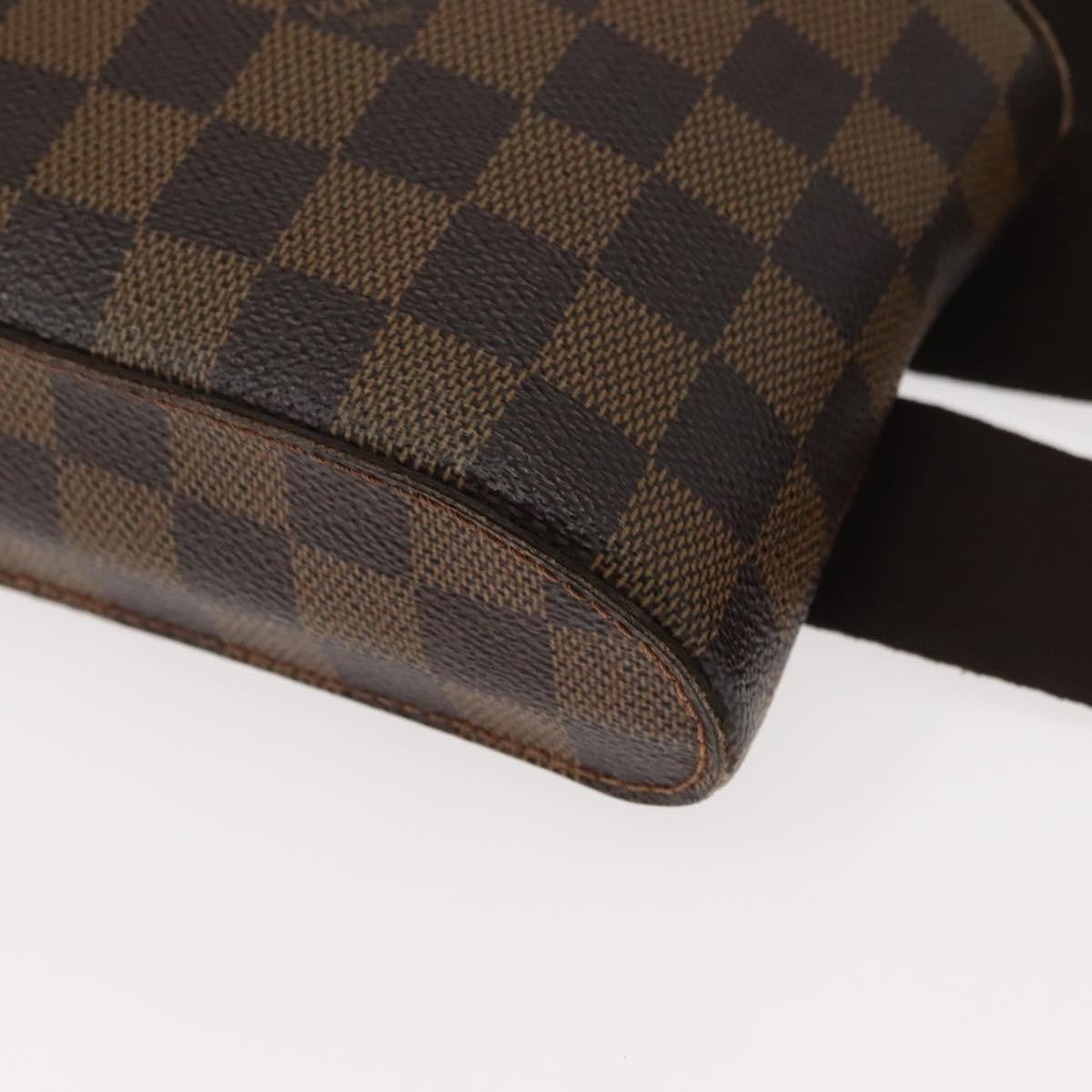 Louis Vuitton Geronimos Waist Bag Damier Brown Canvas Shoulder Bag