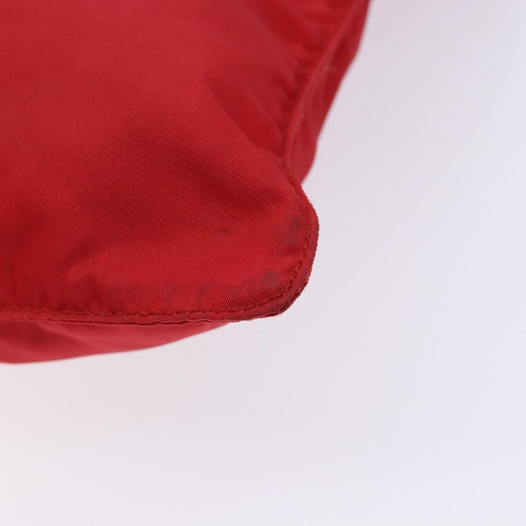 Prada Flat Messenger Bag Tessuto Red Nylon Bag