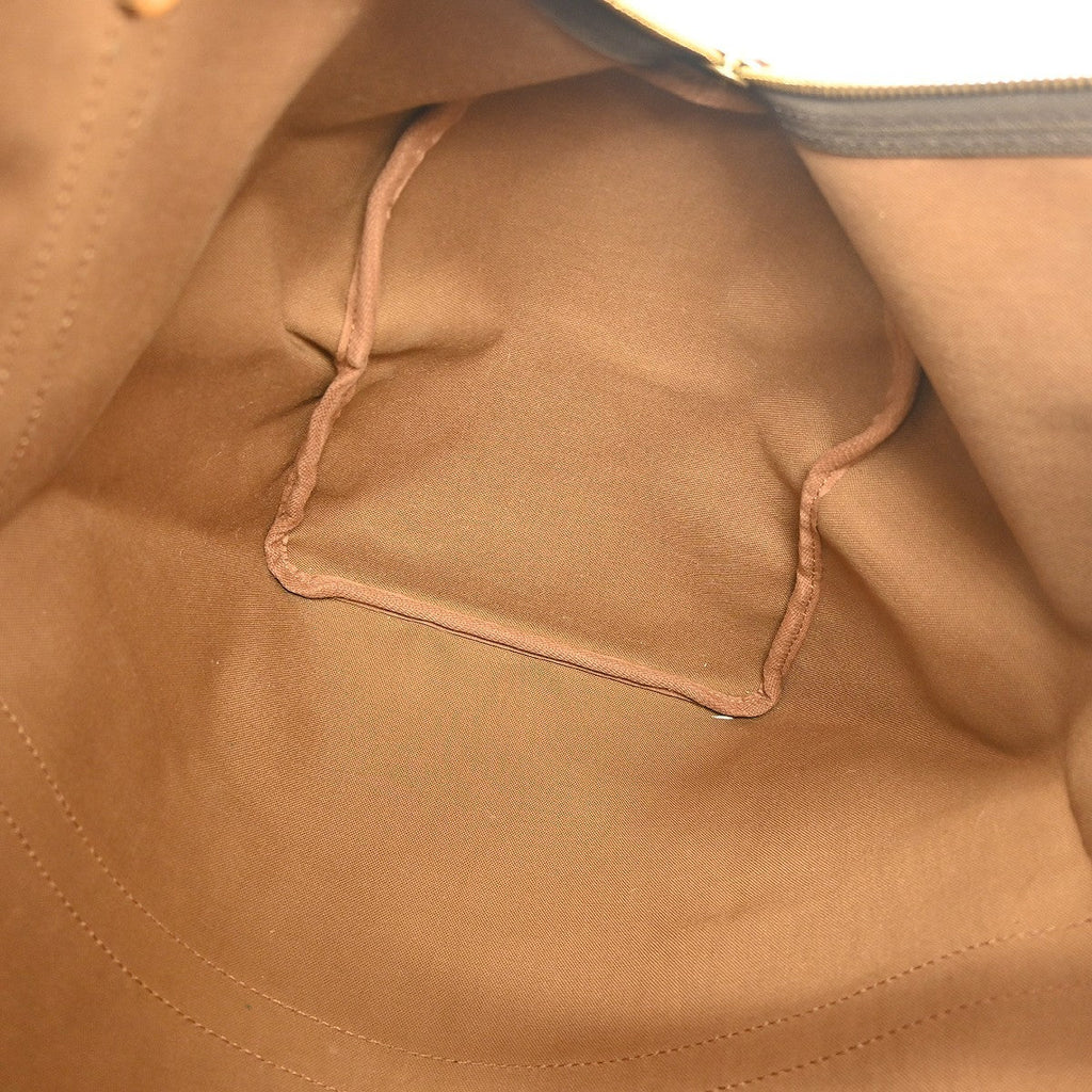 Louis Vuitton Keepall Bag Monogram Canvas Brown Canvas Travel Bag
