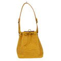Louis Vuitton Petit Noe Handbag Epi Leather Yellow Leather Shoulder Bag