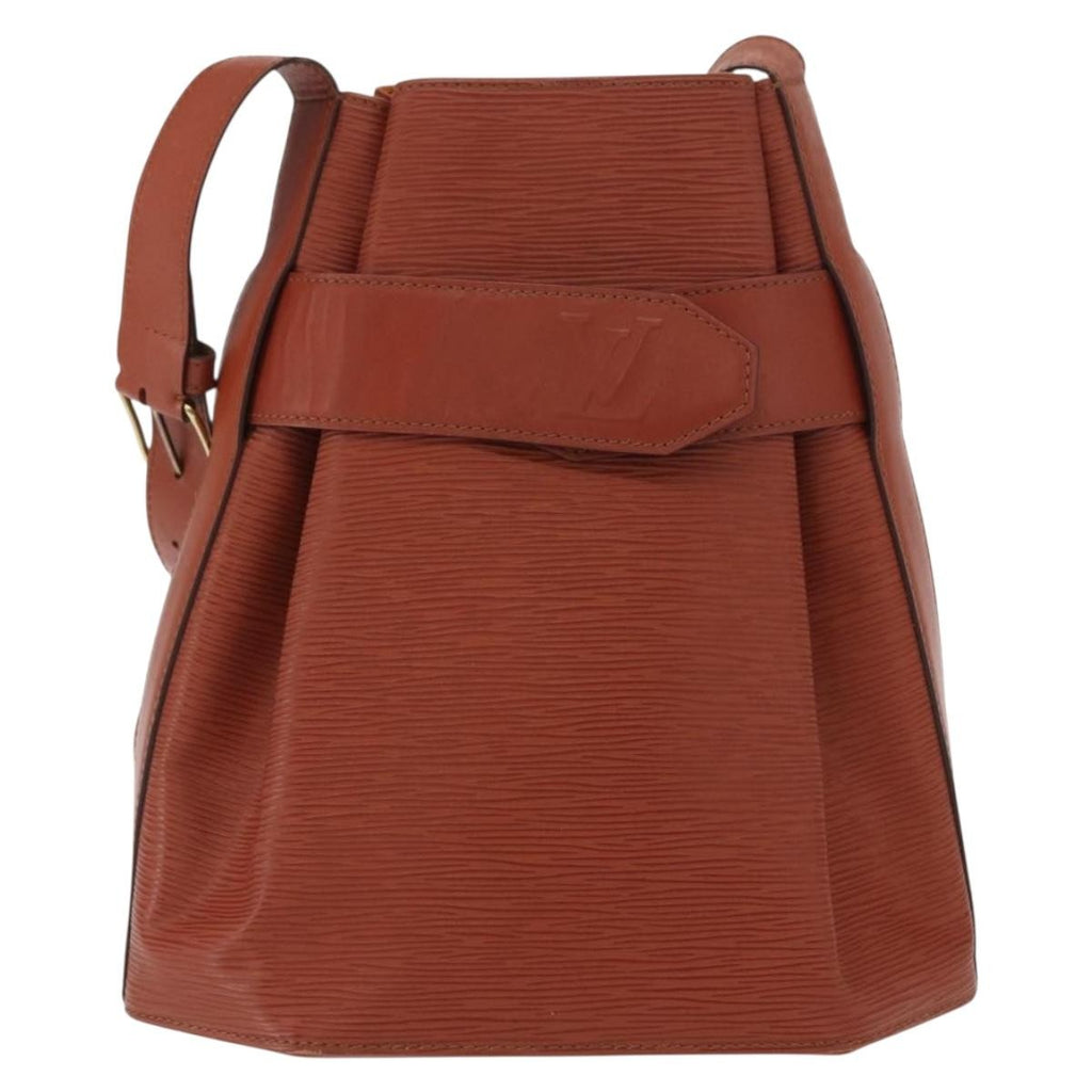 Louis Vuitton Vintage Sac D'epaule Handbag Epi Leather Brown Leather Shoulder Bag