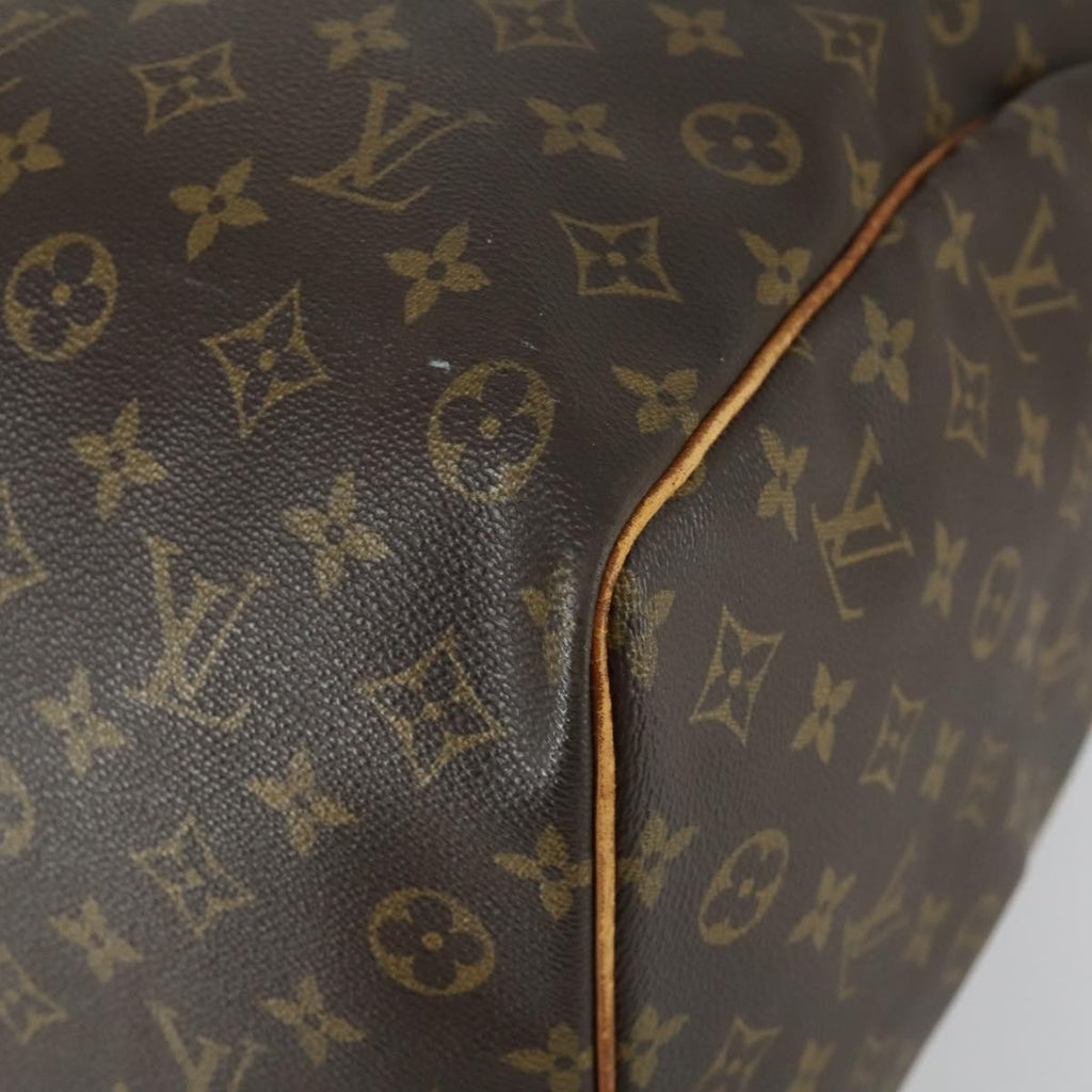 Louis Vuitton Keepall Bag Monogram Canvas Brown Canvas Travel Bag