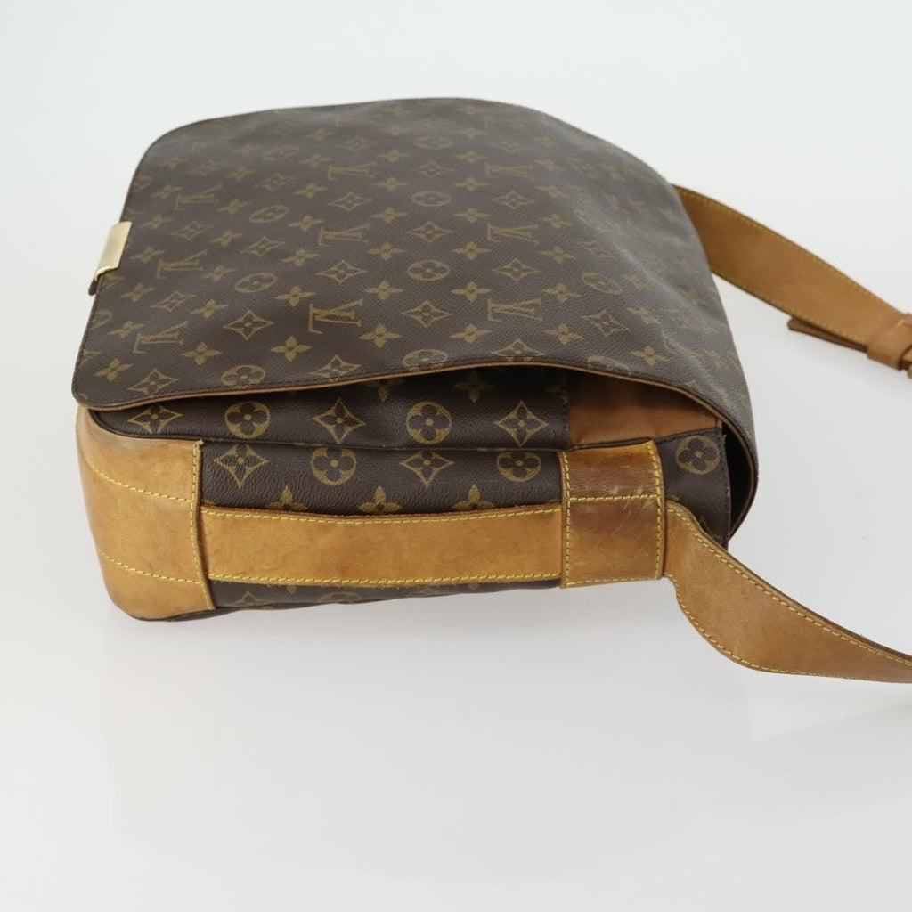 Louis Vuitton Abbesses Messenger Bag Monogram Canvas Brown Canvas Shoulder Bag