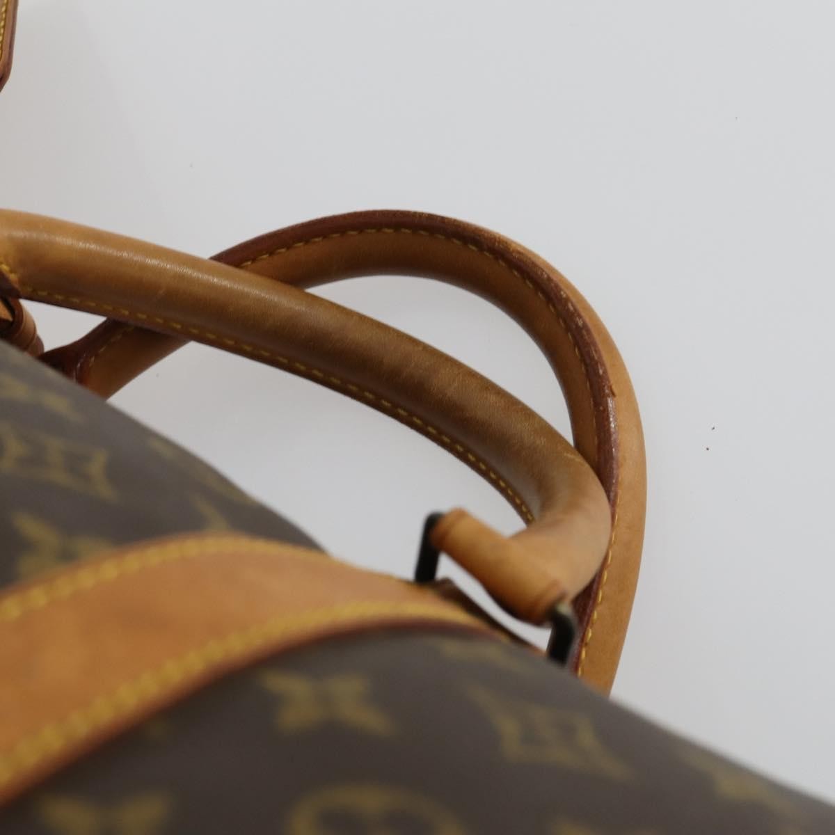 Louis Vuitton Keepall Bag Monogram Canvas Brown Canvas Travel Bag