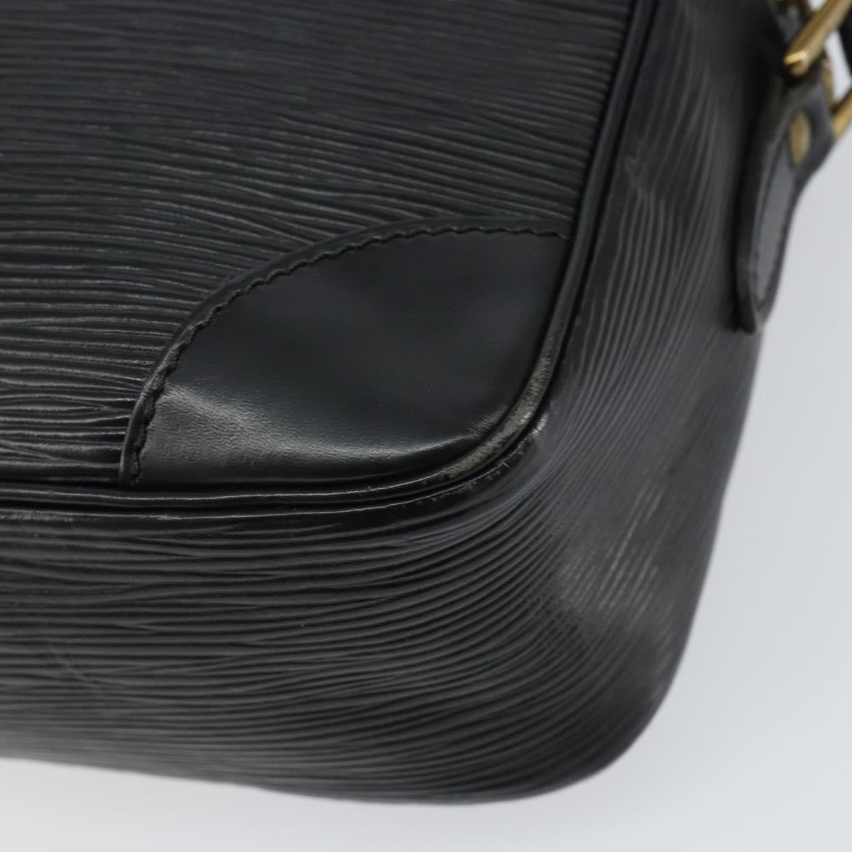 Louis Vuitton Trocadero Handbag Epi Leather Black Leather Shoulder Bag