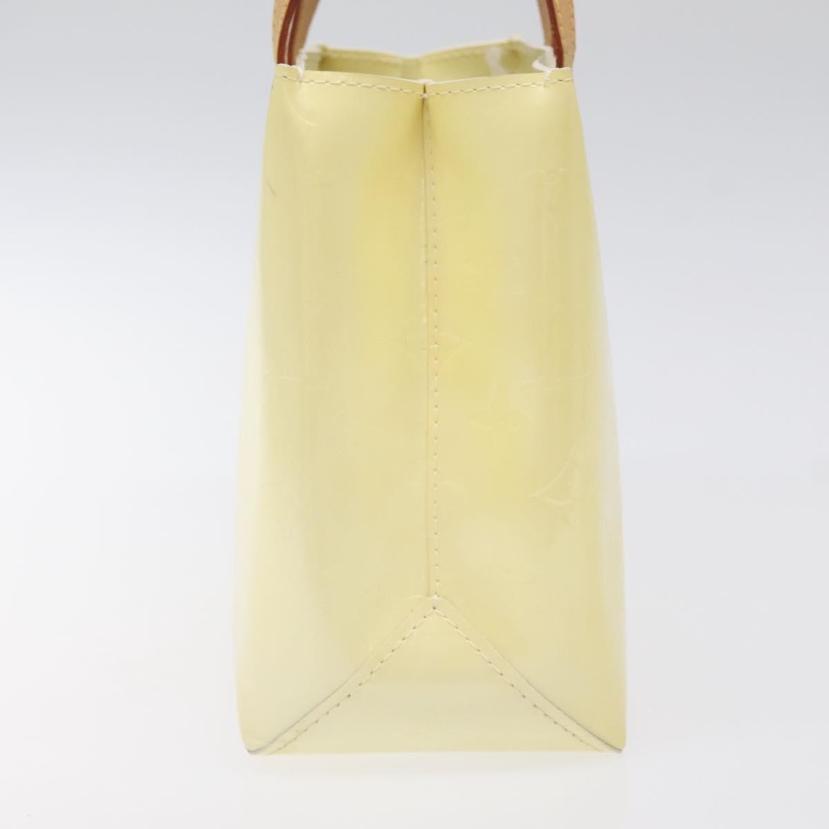 Louis Vuitton Reade Handbag Monogram Vernis Beige Patent_Leather Bag