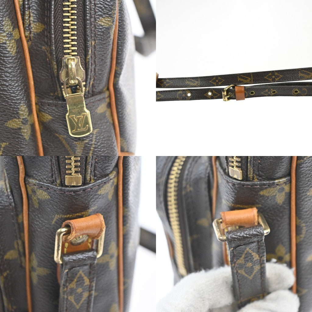 Louis Vuitton Amazone Bag Monogram Canvas Brown Canvas Shoulder Bag