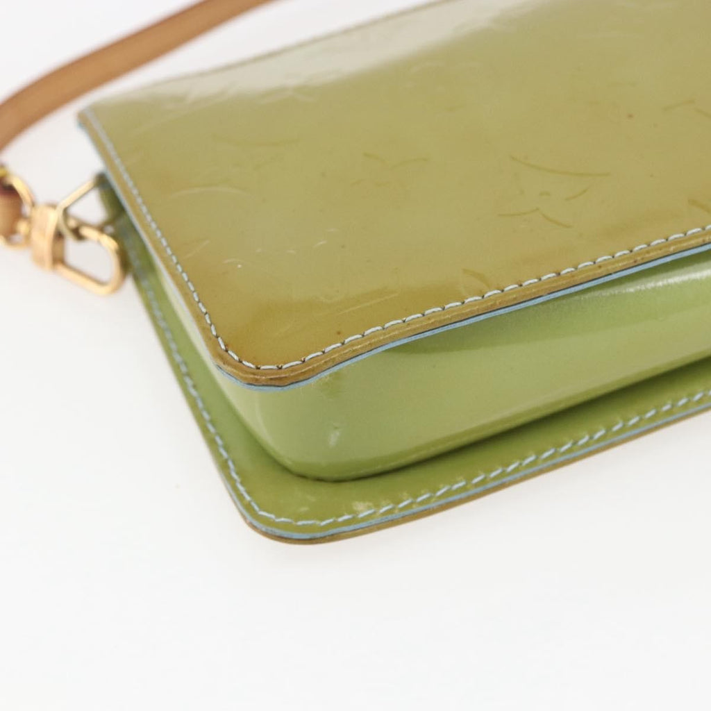 Louis Vuitton Lexington Pochette Monogram Vernis Blue Patent_Leather Clutche & Pouche Bag