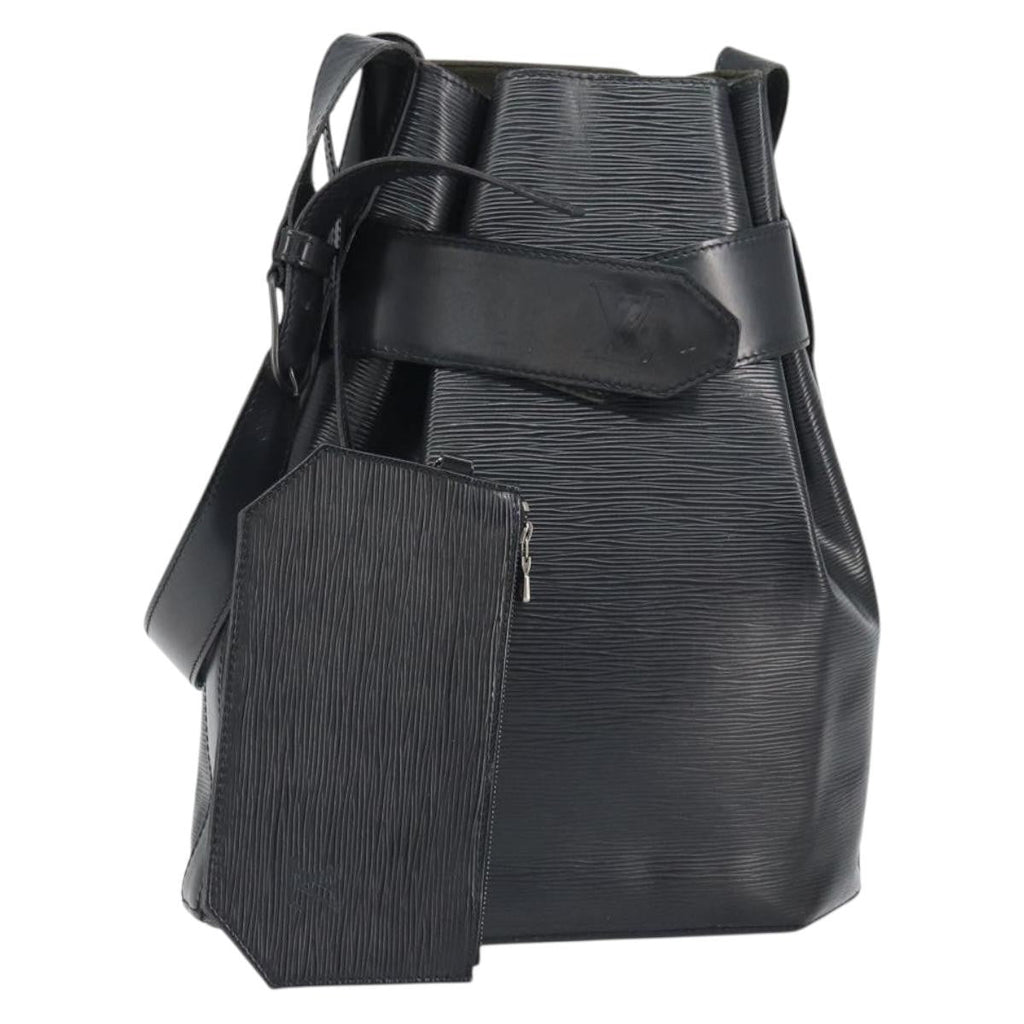 Louis Vuitton Vintage Sac D'epaule Handbag Epi Leather Black Leather Shoulder Bag