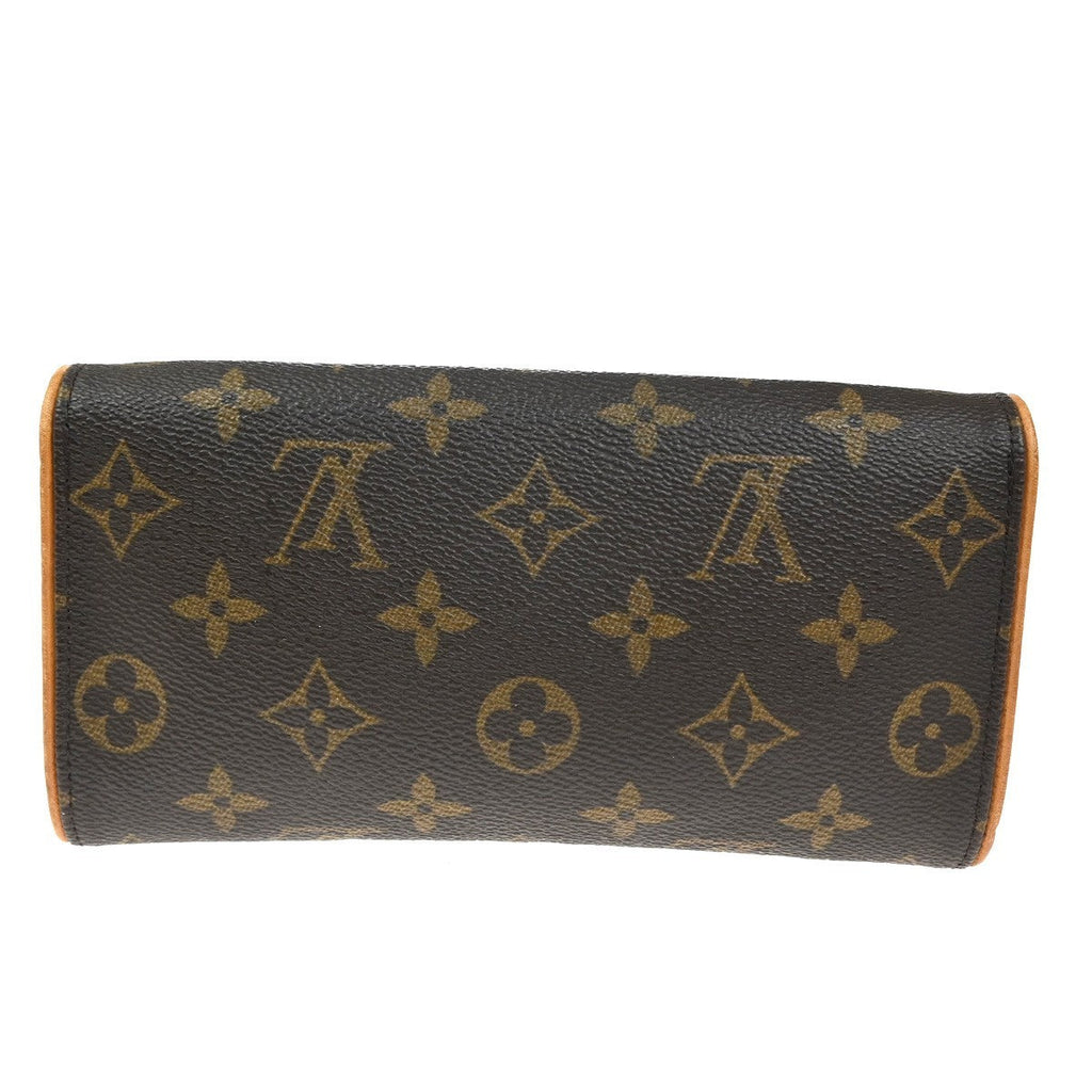 Louis Vuitton Twin Handbag Monogram Canvas Brown Canvas Clutche & Pouche Bag