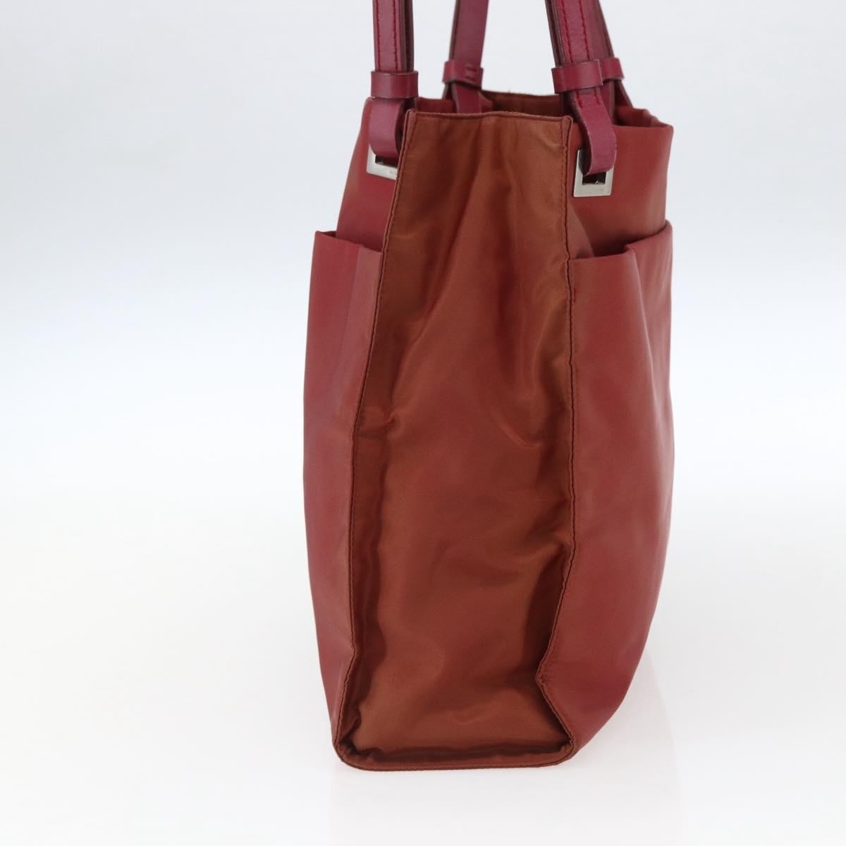 Prada Vintage Tote Tessuto Red Nylon Tote Bag Bag