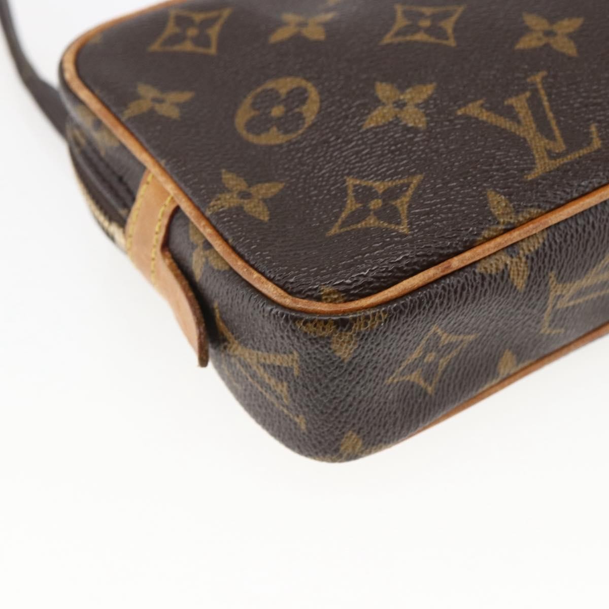Louis Vuitton Pochette Marly Bandouliere Bag Monogram Canvas Brown Canvas Shoulder Bag