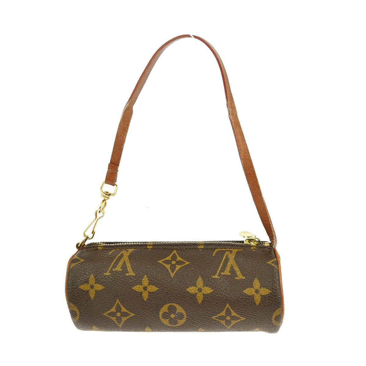 Louis Vuitton Papillon Pochette Monogram Canvas Brown Canvas Clutche & Pouche Bag