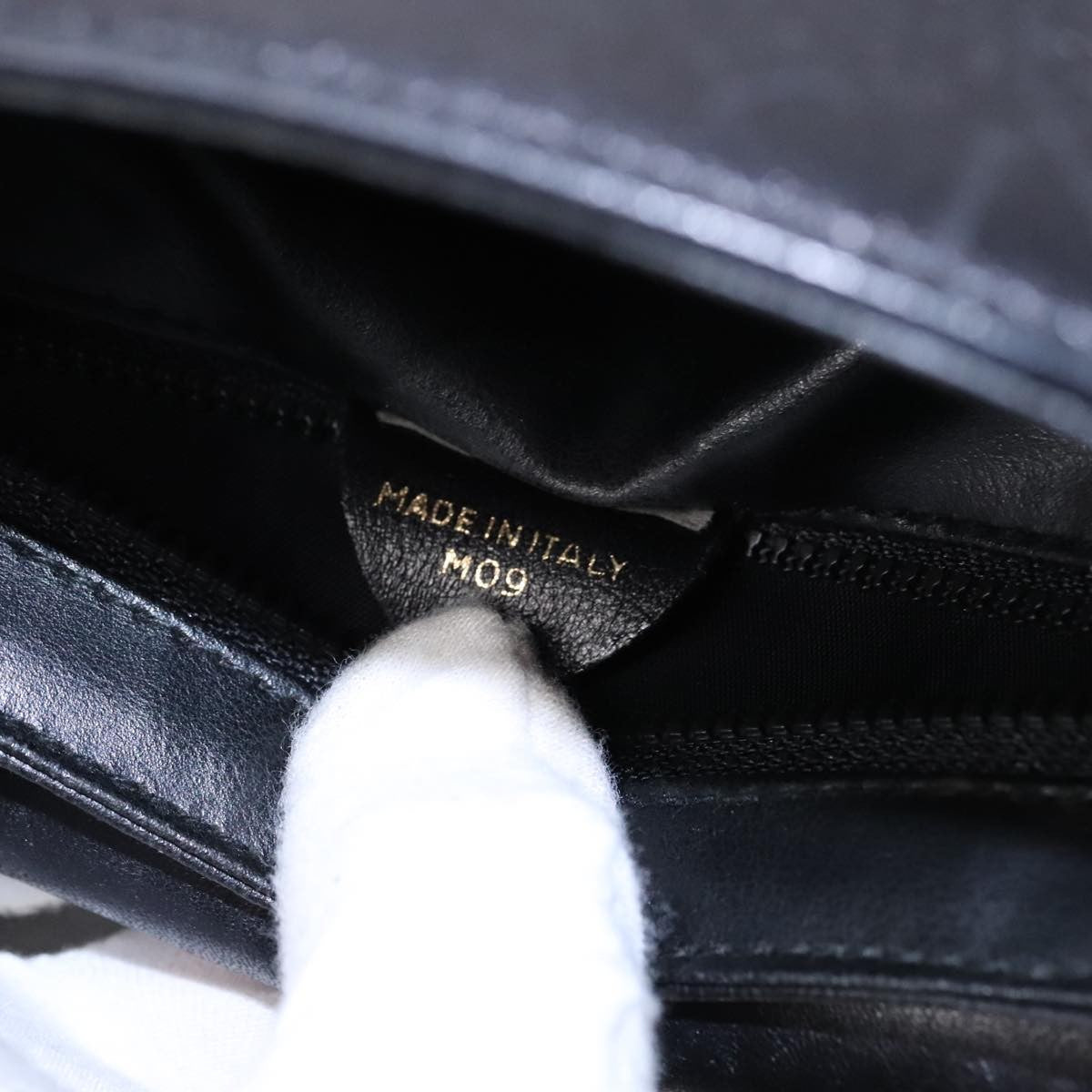 Celine Vintage Shoulder Bag Leather Black Leather Shoulder Bag Bag