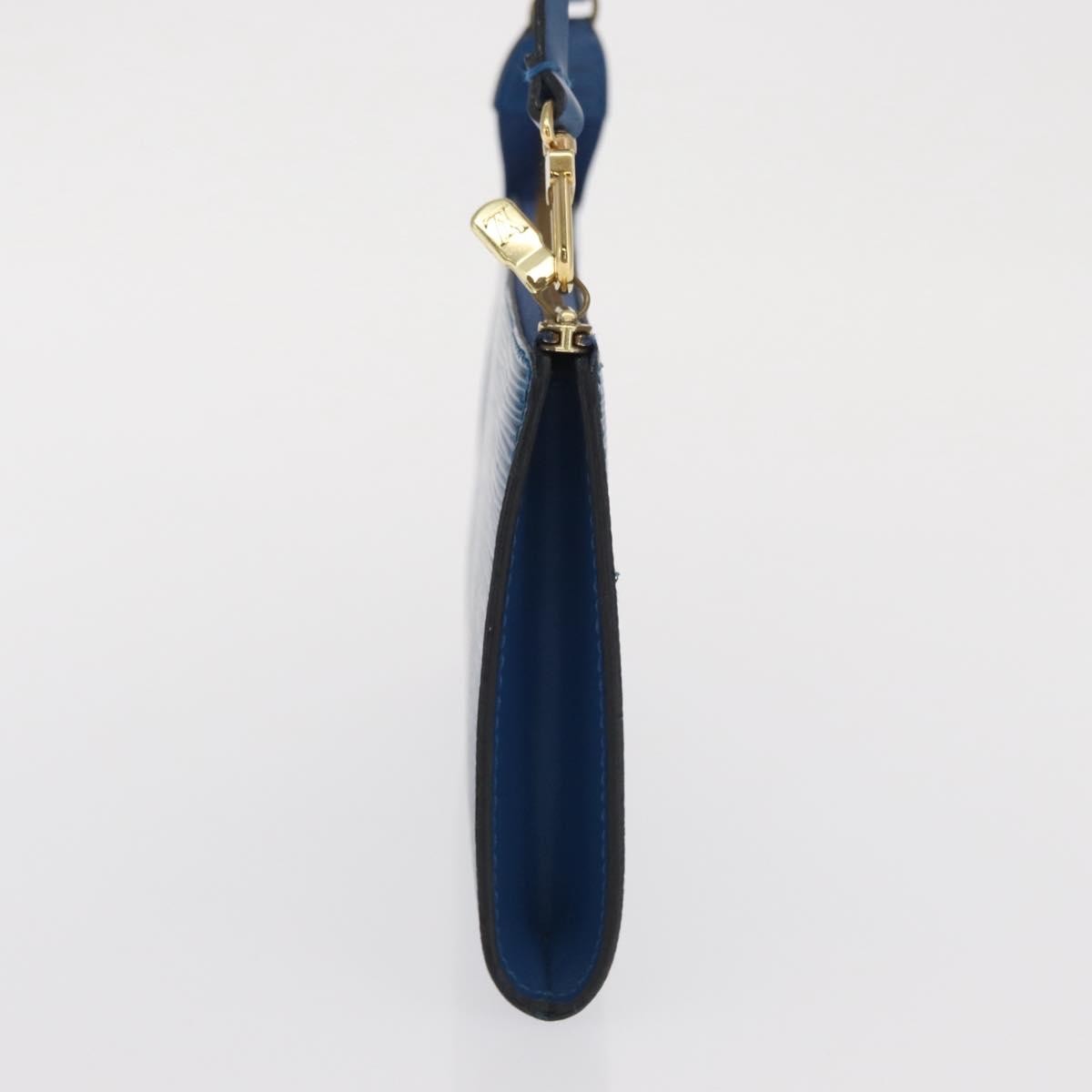 Louis Vuitton Pochette Accessoires Epi Leather Blue Leather Clutche & Pouche Bag