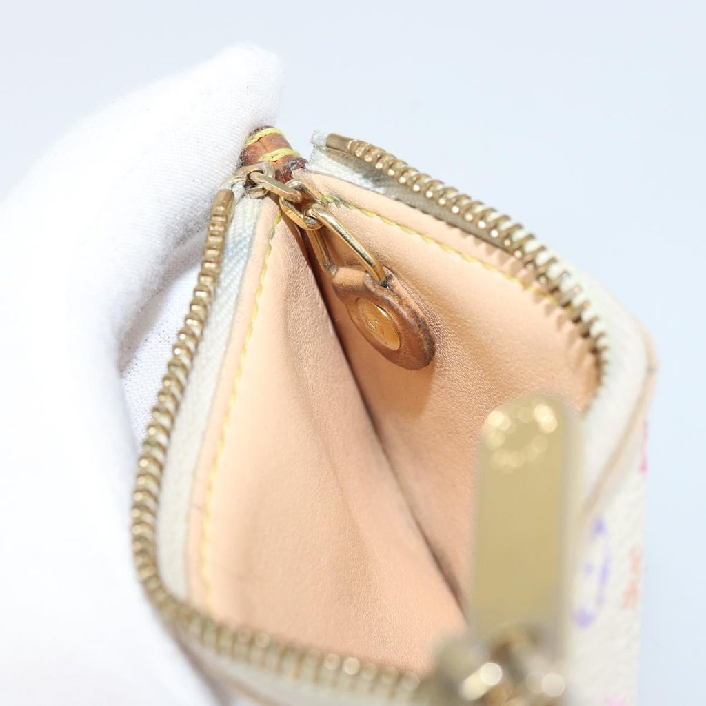 Louis Vuitton Pochette Clés Monogram Canvas Multicolour Canvas Wallets Accessory
