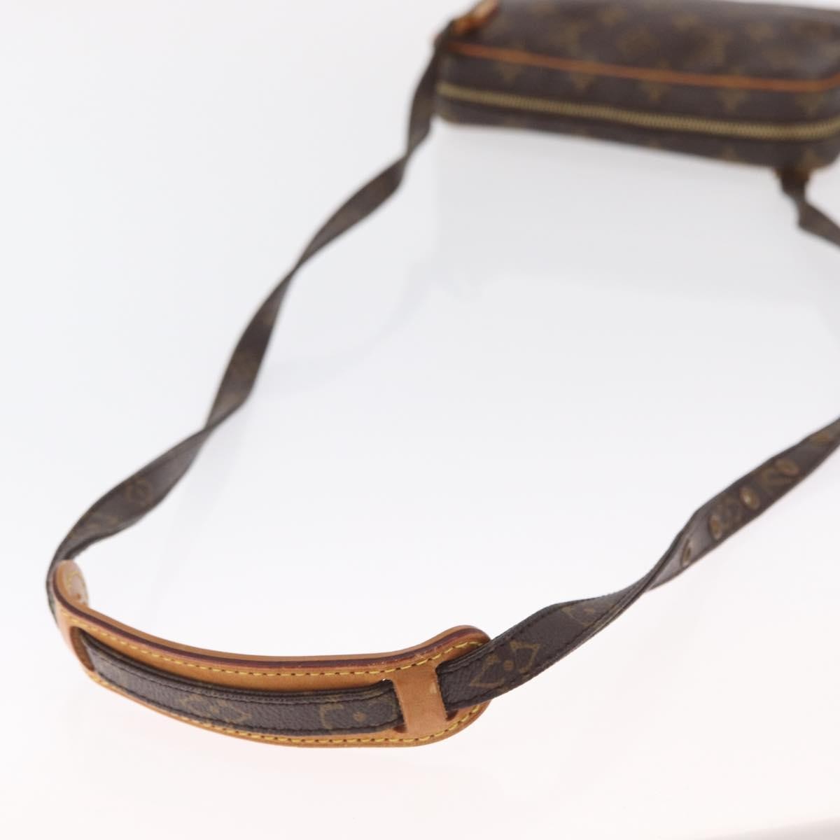 Louis Vuitton Pochette Marly Bandouliere Bag Monogram Canvas Brown Canvas Shoulder Bag