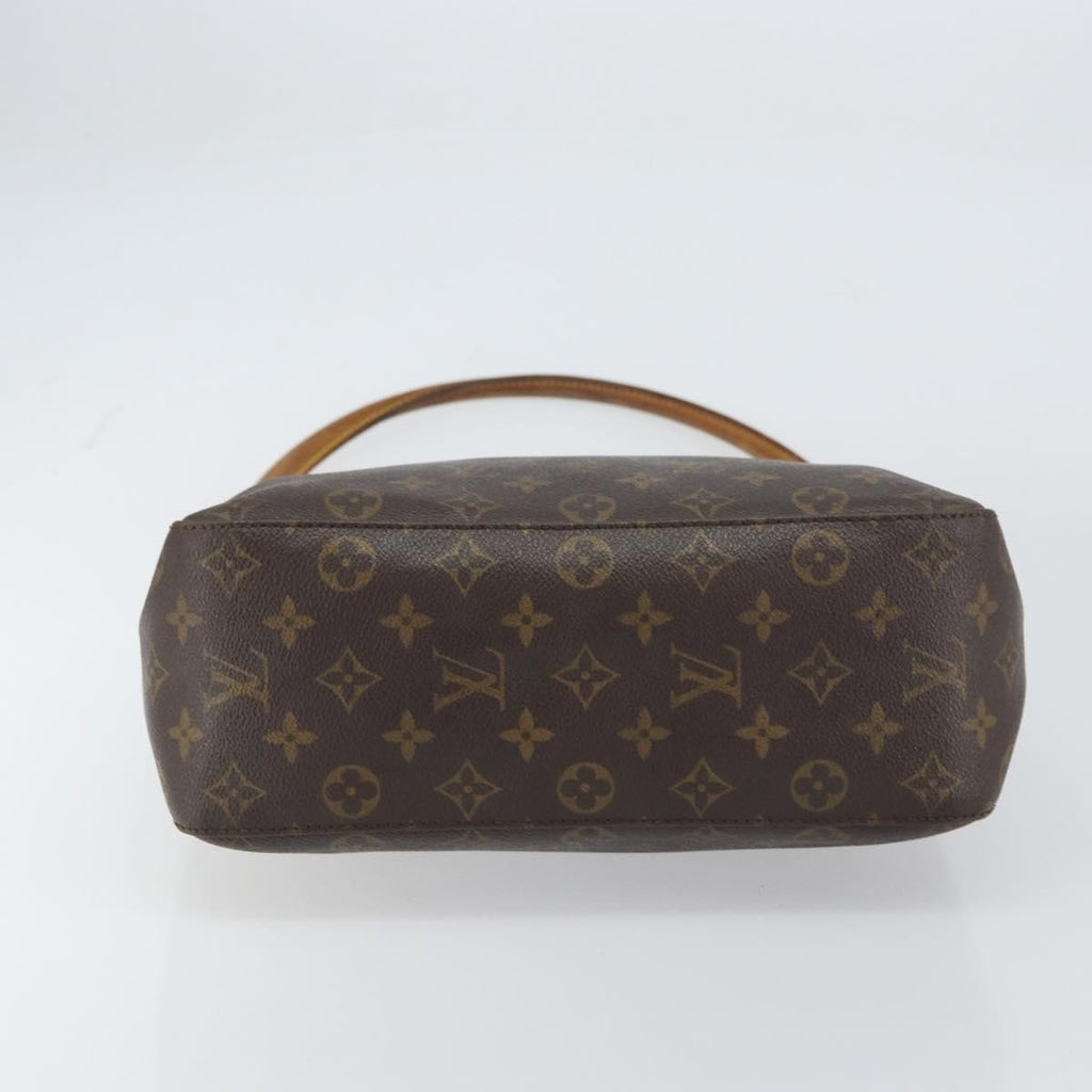 Louis Vuitton Monogram Looping Handbag Monogram Canvas Brown Canvas Shoulder Bag