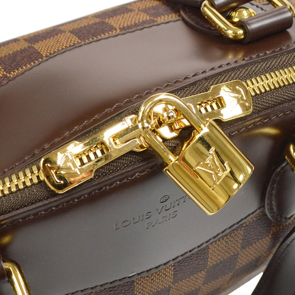 Louis Vuitton Verona Handbag Damier Brown Canvas Shoulder Bag