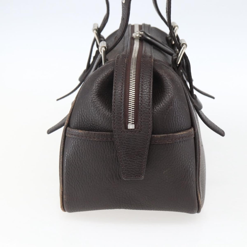 Burberry Vintage Handbag Leather Brown Leather Handbag