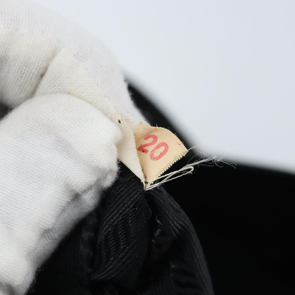 Prada Vintage Zip Tote Tessuto Black Nylon Tote Bag Bag