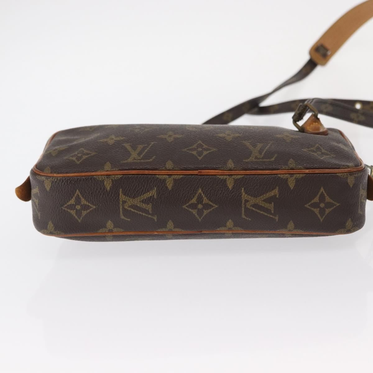 Louis Vuitton Pochette Marly Bandouliere Bag Monogram Canvas Brown Canvas Shoulder Bag