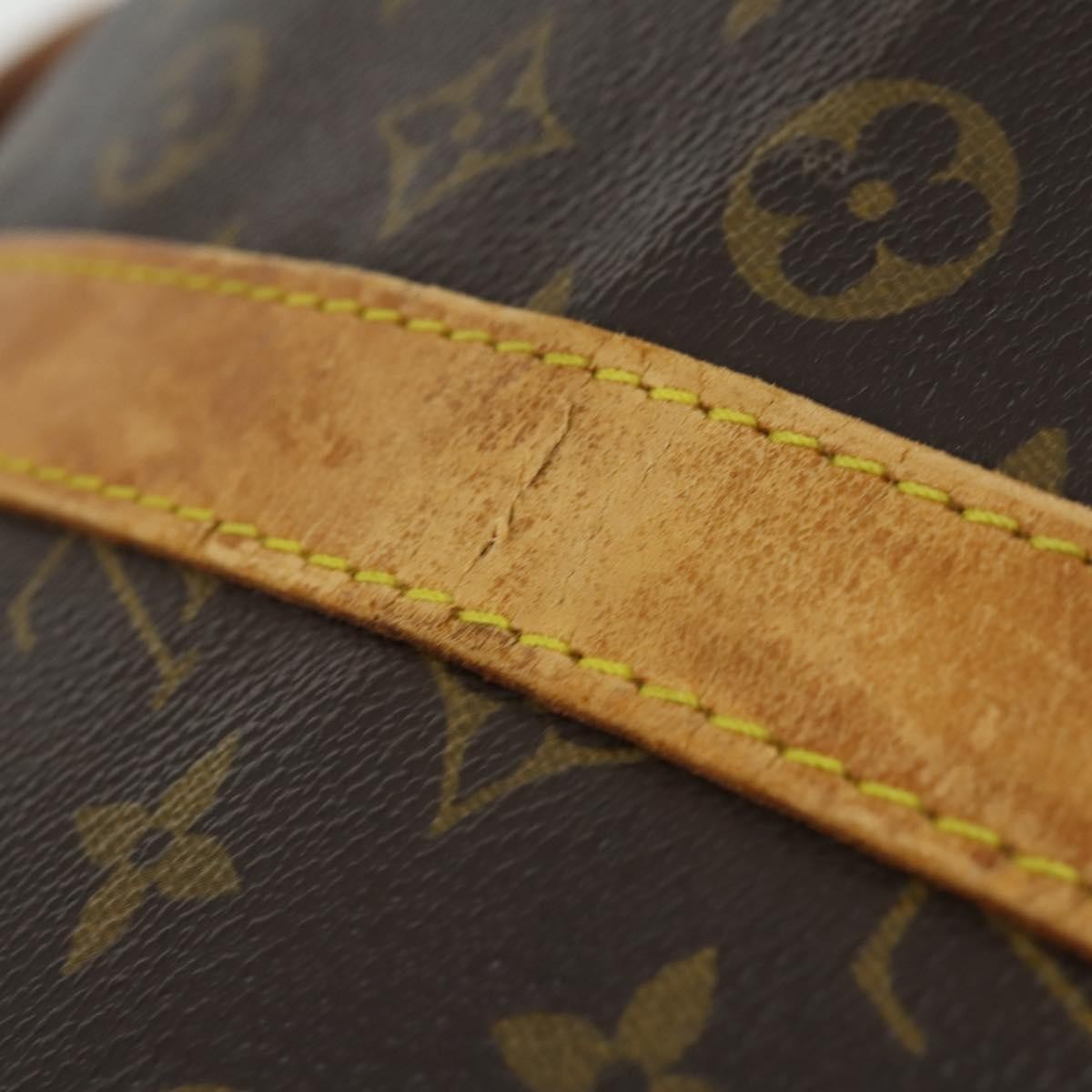 Louis Vuitton Keepall Bag Monogram Canvas Brown Canvas Travel Bag