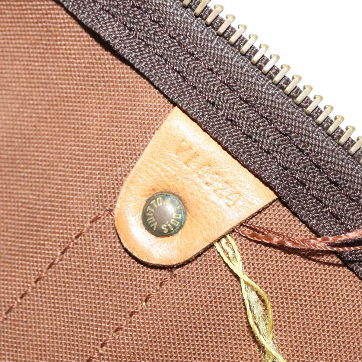 Louis Vuitton Keepall Bag Monogram Canvas Brown Canvas Travel Bag