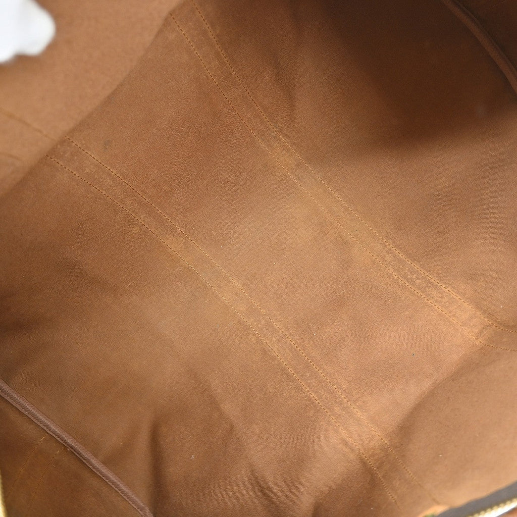 Louis Vuitton Keepall Bandouliere Bag Monogram Canvas Brown Canvas Travel Bag