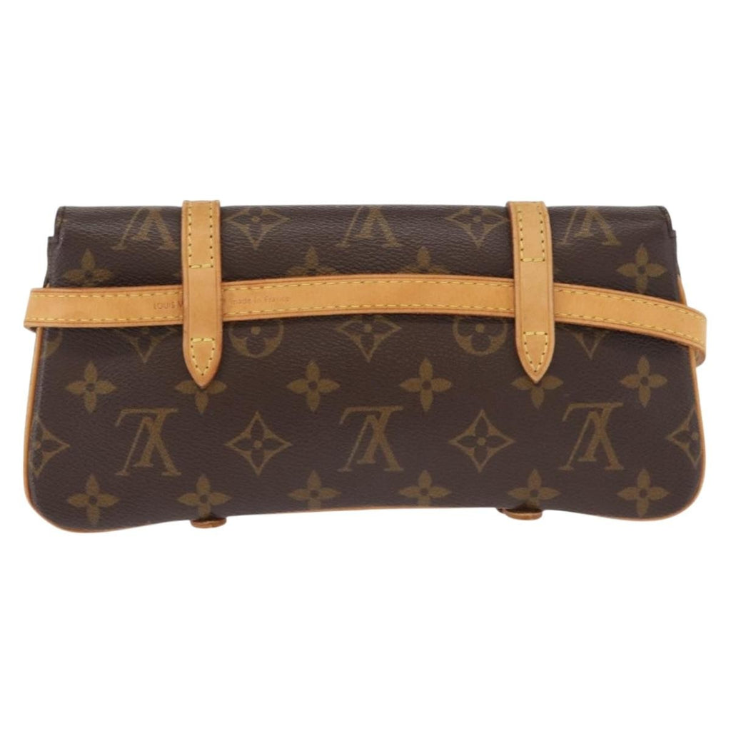 Louis Vuitton Marelle Waist Bag Monogram Canvas Brown Canvas Clutche & Pouche Bag