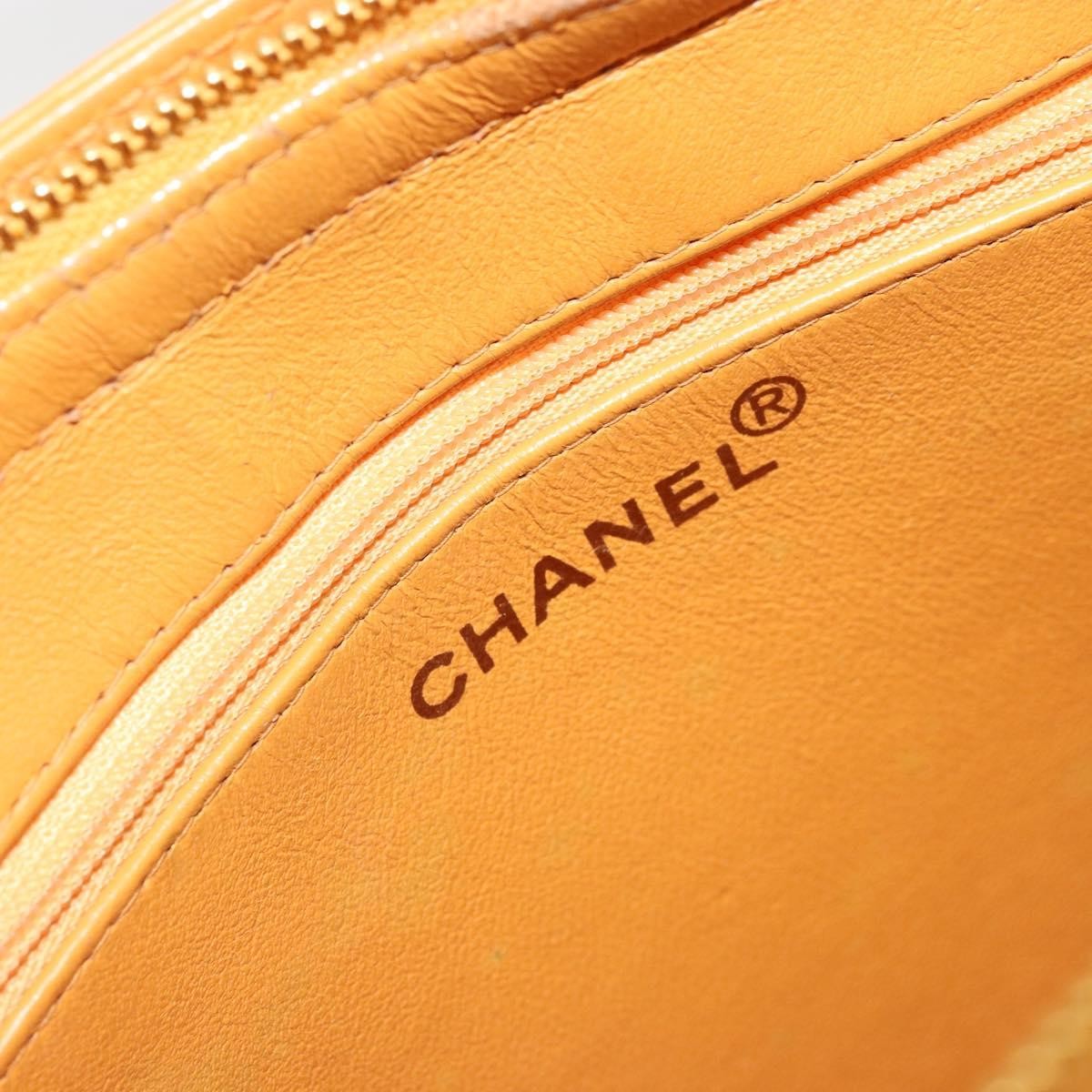 Chanel Vintage Logo Tote Leather Camel Leather Tote Bag Bag