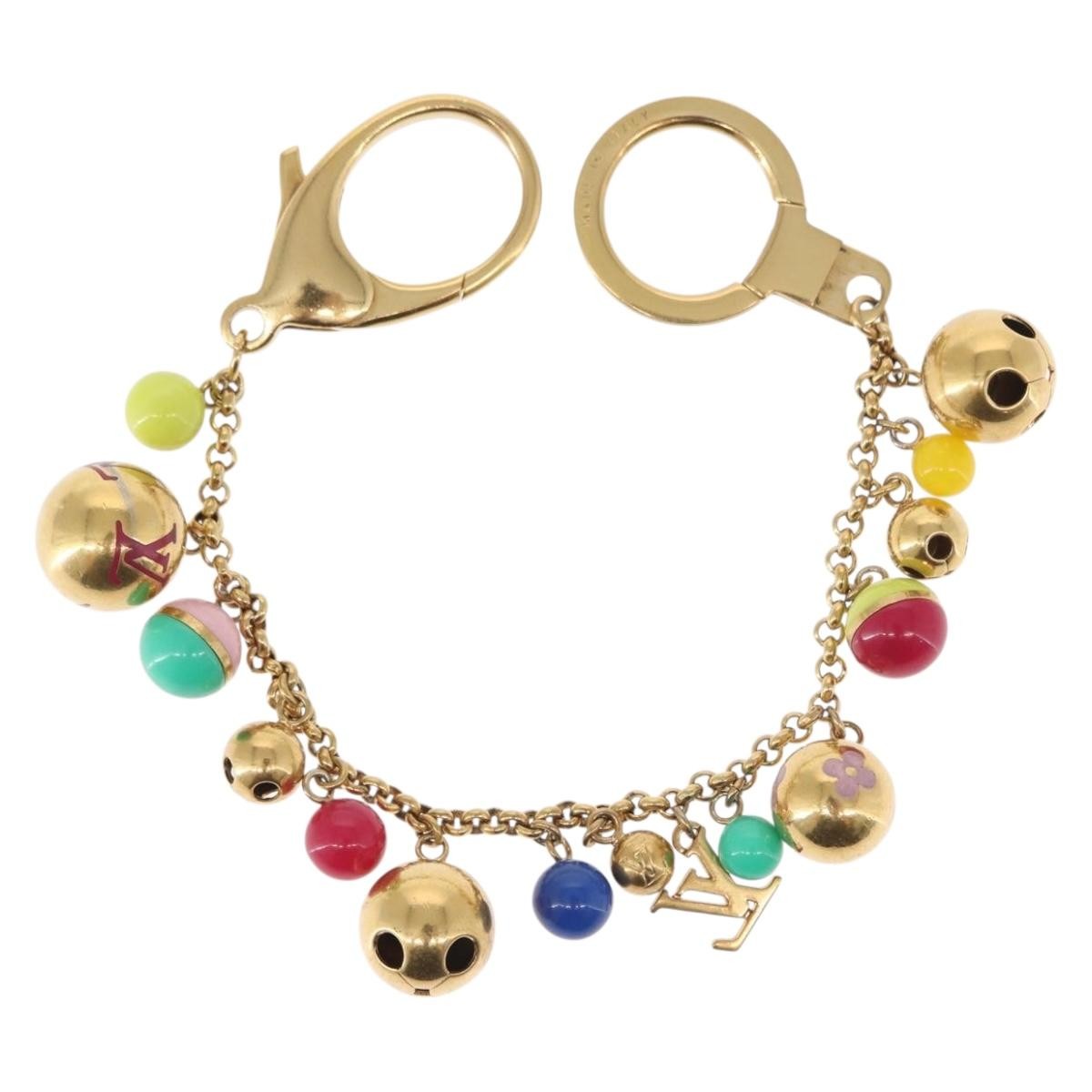 Louis Vuitton Chaine Grelots Bag Charm And Key Holder Metal Gold Metal Charms And Keychains Accessory