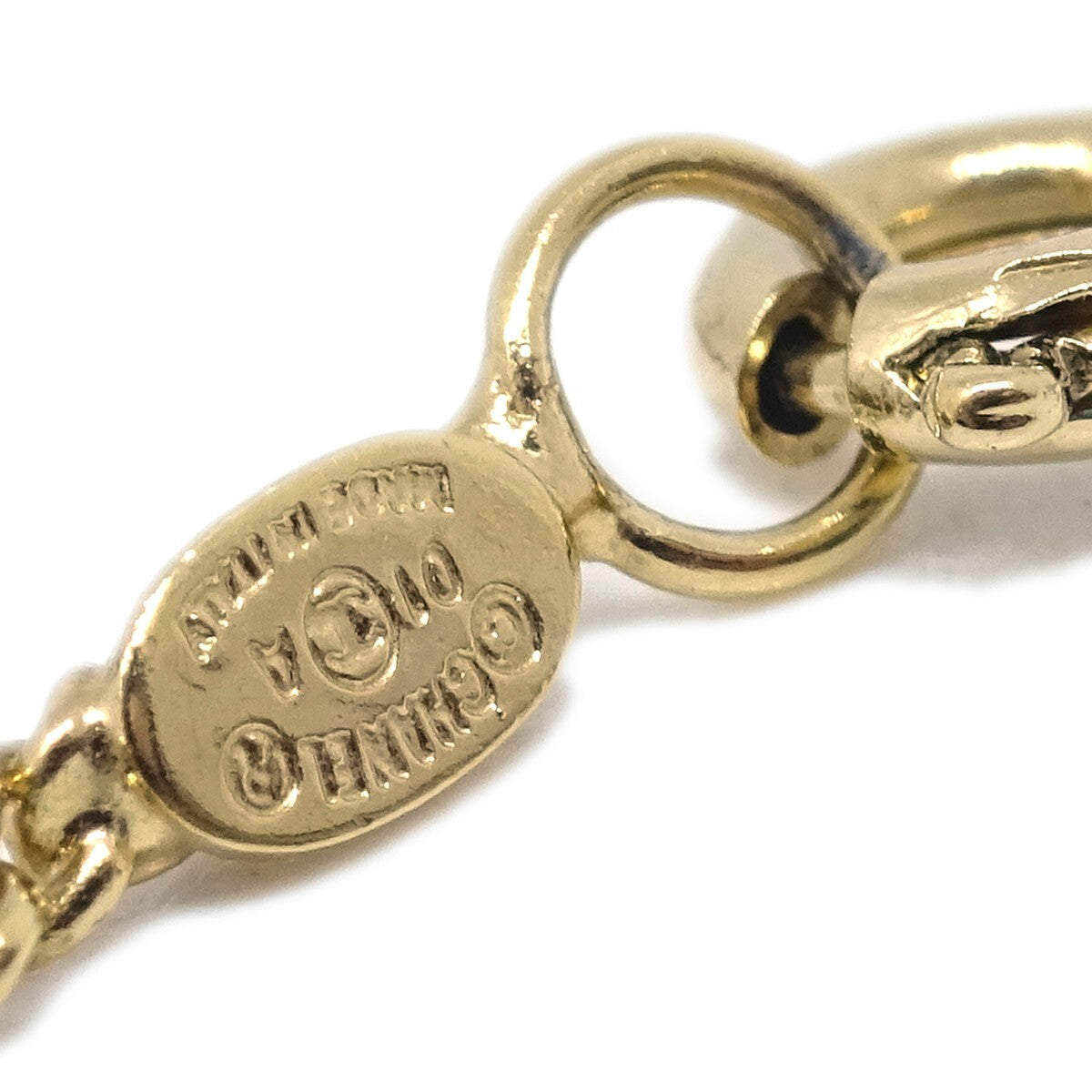 Chanel Coco Long Necklace Gold-Plated Gold Gold_Plated Necklace Jewelry