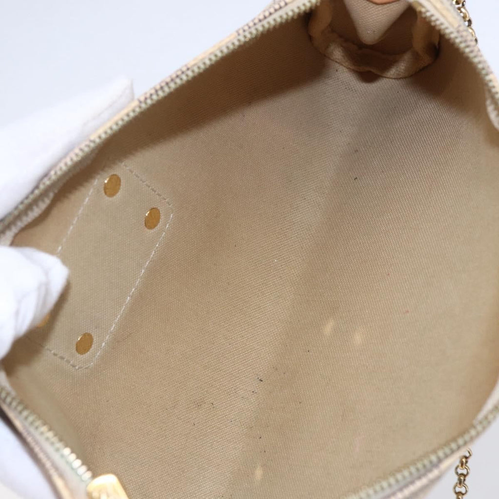 Louis Vuitton Eva Handbag Damier Beige Canvas Bag