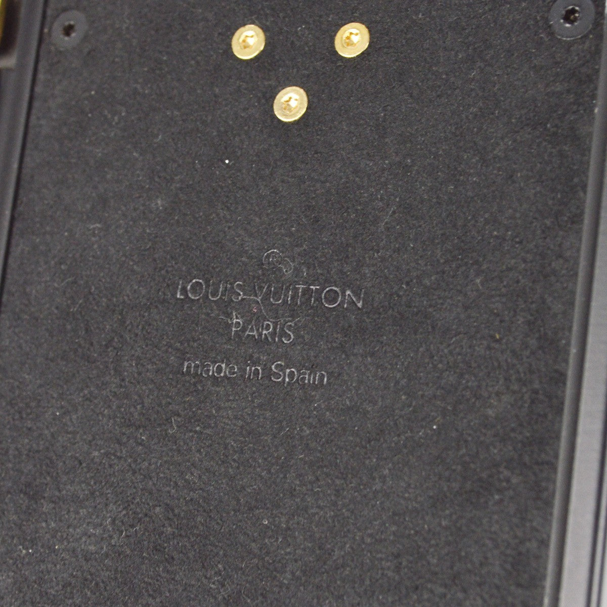 Louis Vuitton Phone Case Canvas Brown Canvas Tech Accessory Accessory