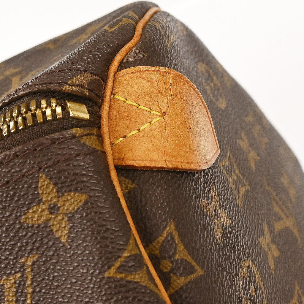 Louis Vuitton Keepall Bag Monogram Canvas Brown Canvas Travel Bag