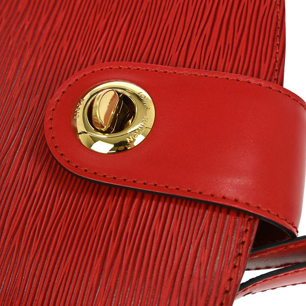 Louis Vuitton Cluny Shoulder Bag Epi Leather Red Leather Shoulder Bag