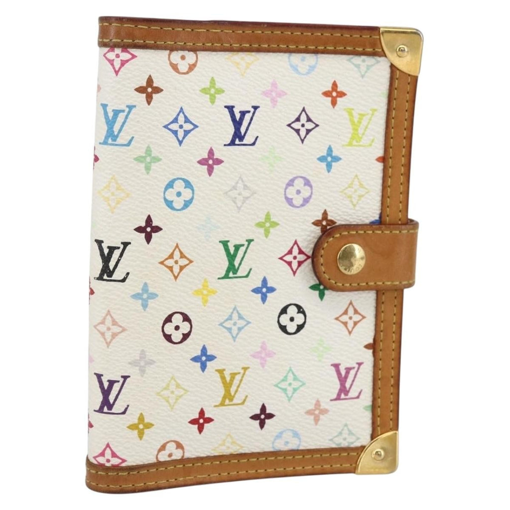 Louis Vuitton Agenda Cover Canvas Multicolor Multicolour Canvas Wallets Accessory