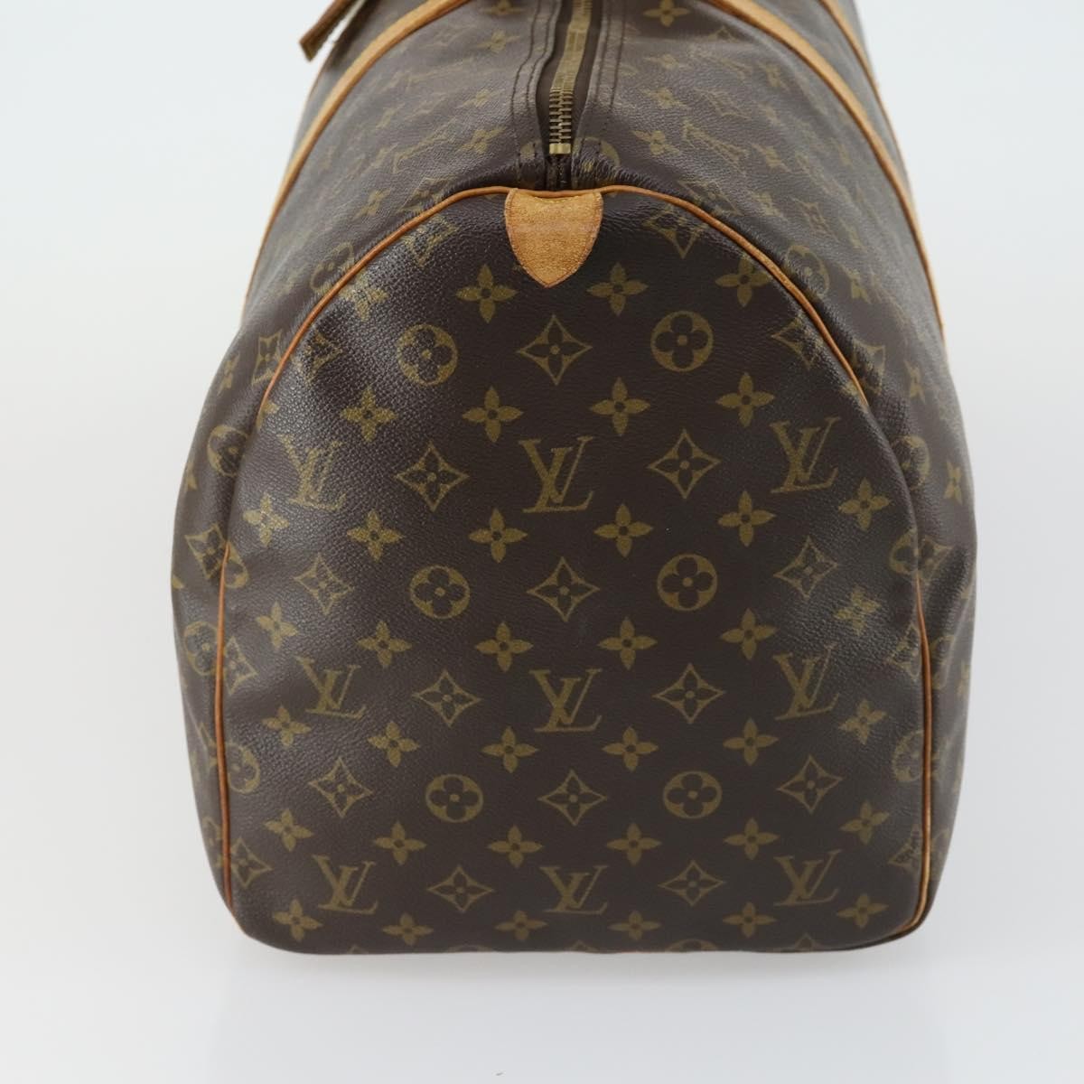 Louis Vuitton Keepall Bag Monogram Canvas Brown Canvas Travel Bag