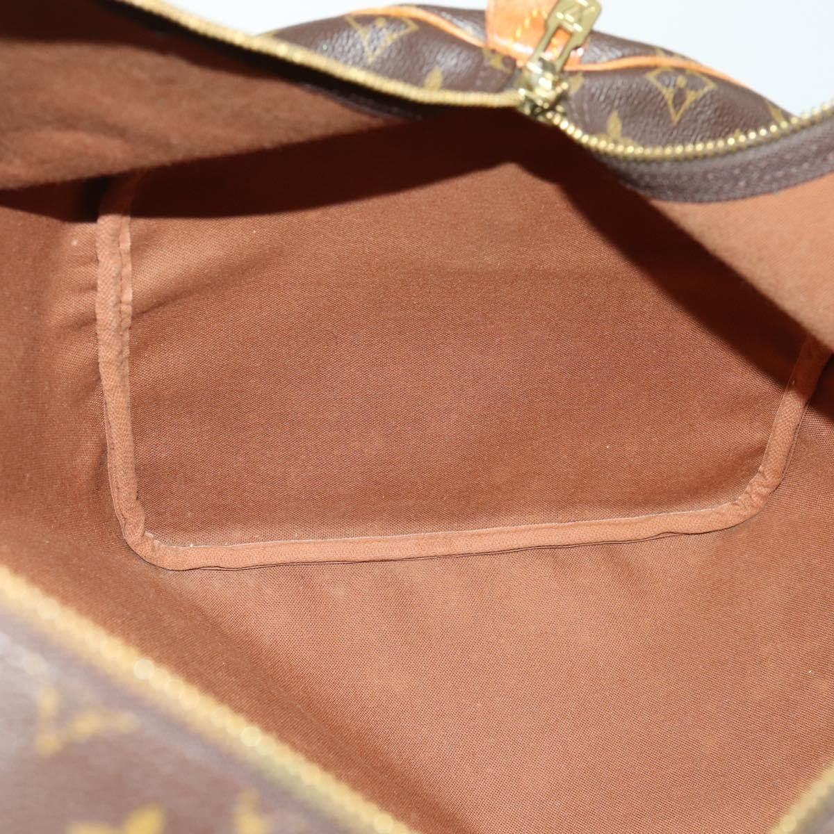 Louis Vuitton Keepall Bag Monogram Canvas Brown Canvas Travel Bag