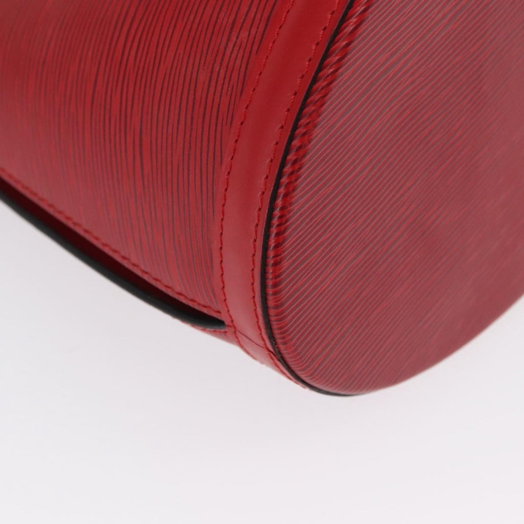 Louis Vuitton Cluny Shoulder Bag Epi Leather Red Leather Shoulder Bag