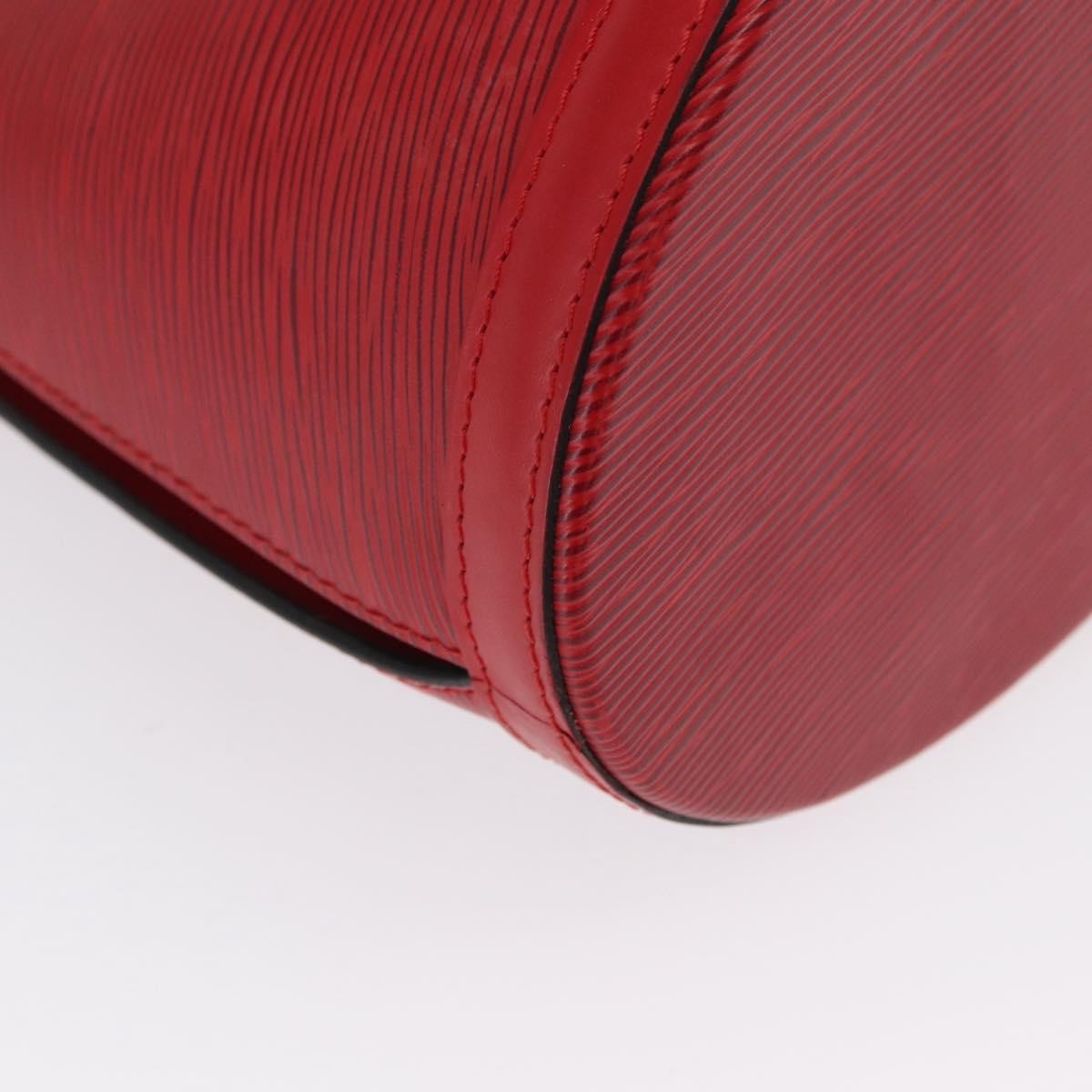 Louis Vuitton Cluny Shoulder Bag Epi Leather Red Leather Shoulder Bag