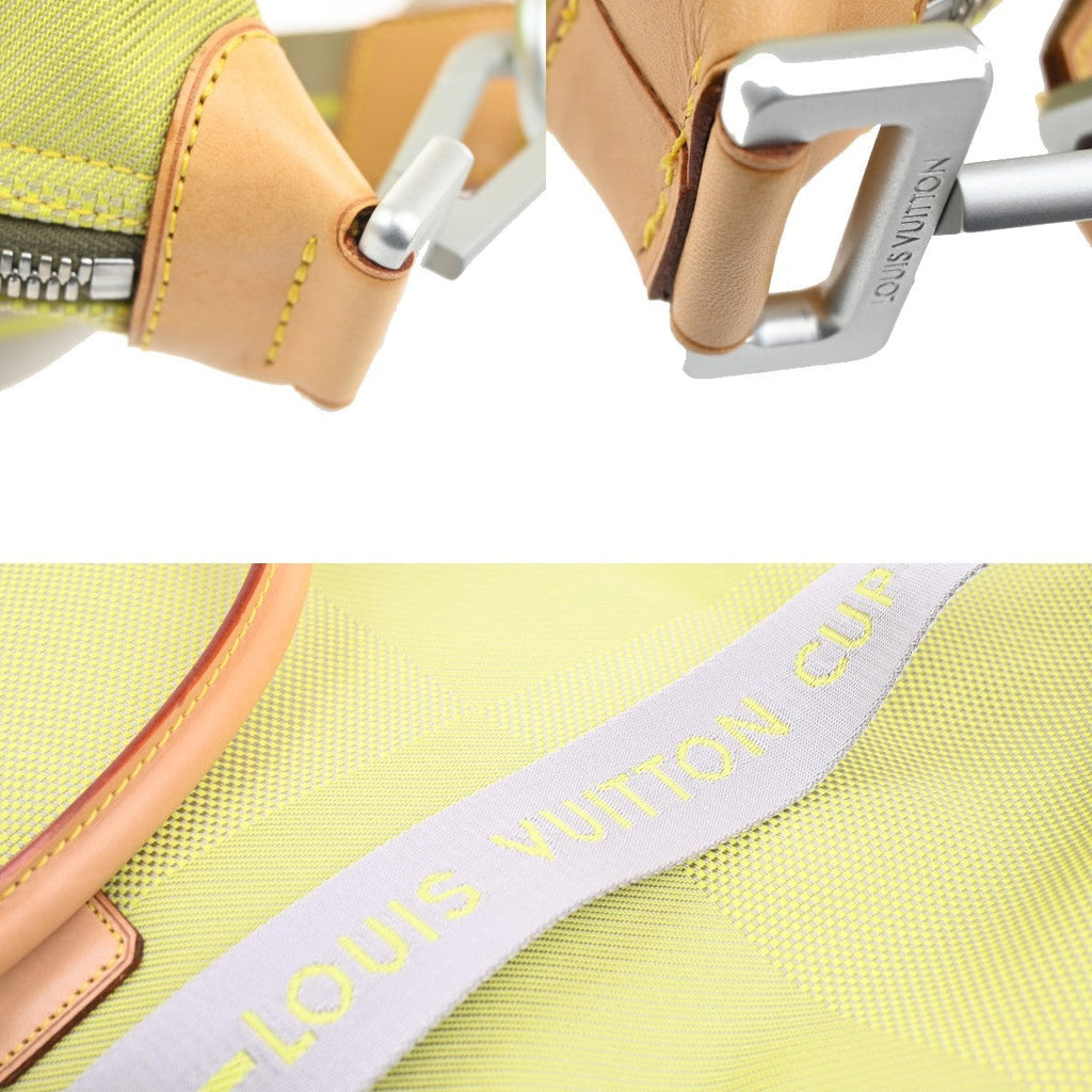 Louis Vuitton Cup Cube Bag Damier Geant Canvas Yellow Canvas Shoulder Bag