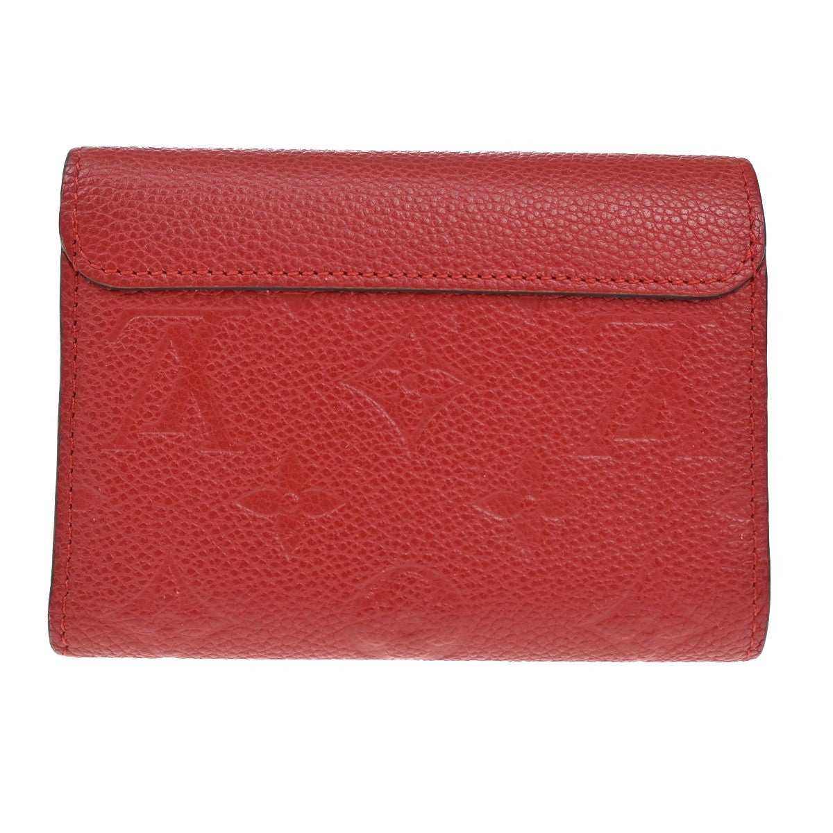 Louis Vuitton Pont Neuf Wallet Monogram Empreinte Leather Red Leather Wallets Accessory
