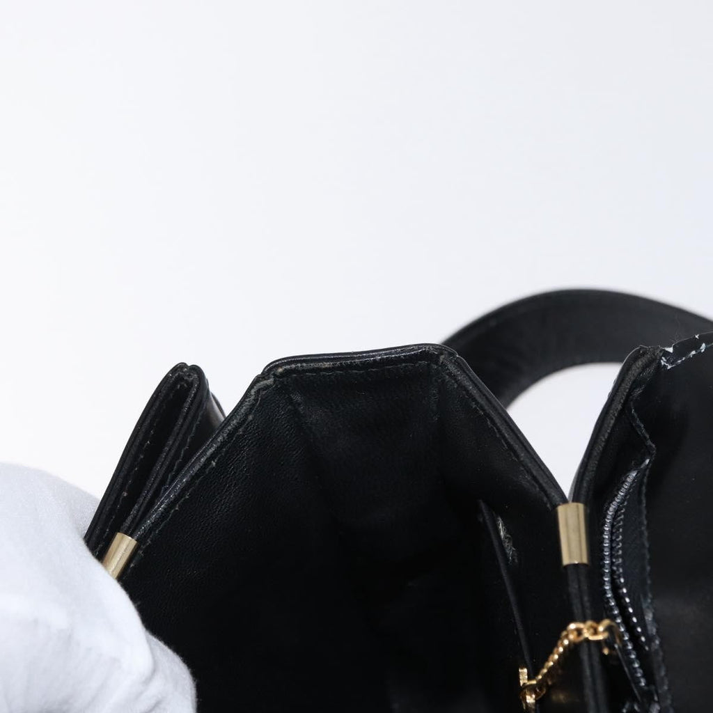 Celine Horse Carriage Shoulder Bag Leather Black Leather Shoulder Bag Bag