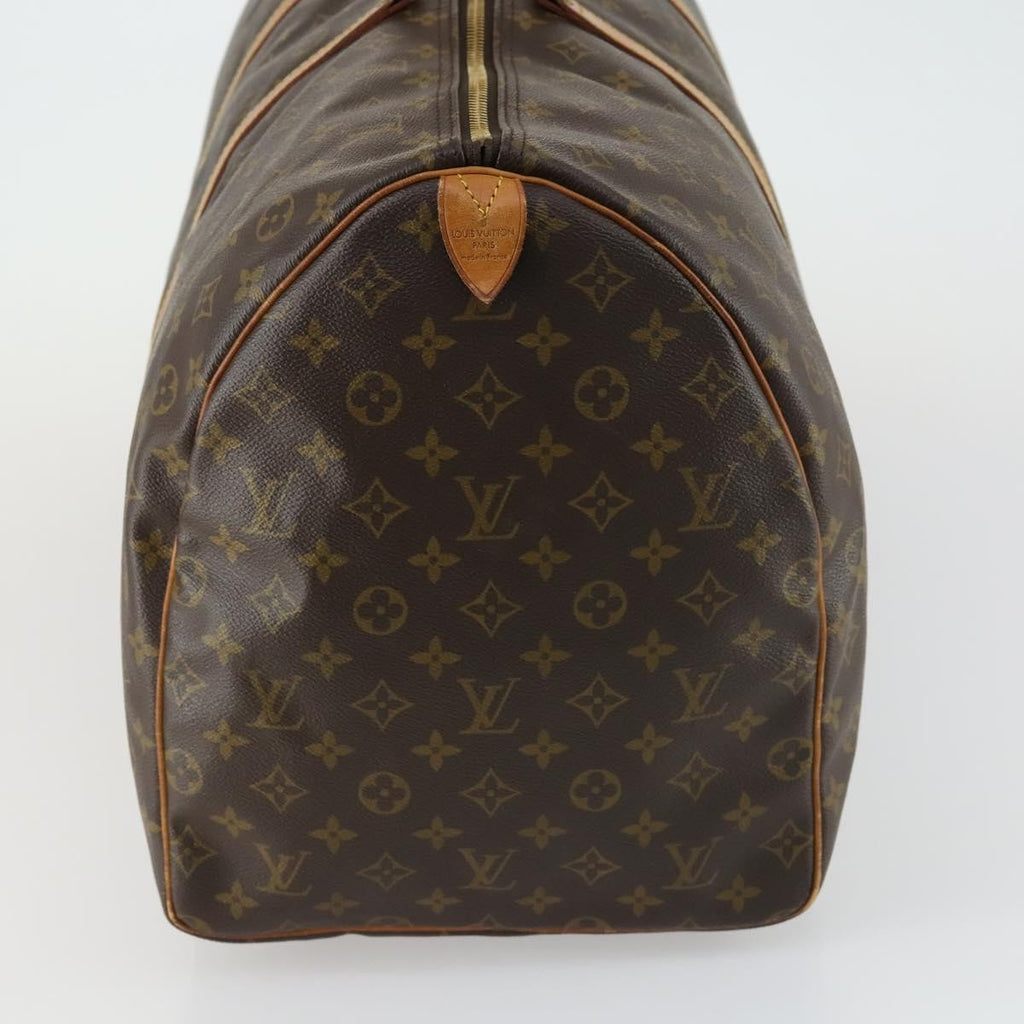 Louis Vuitton Keepall Bag Monogram Canvas Brown Canvas Travel Bag